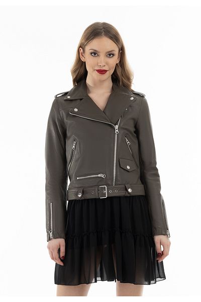 Faina Lederjacke