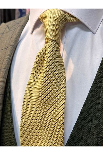 CROATE 100% Silk Knitwear Woven Tie