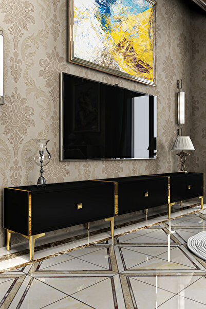 Givayo Mobilya Sofia Tv Ünitesi Siyah