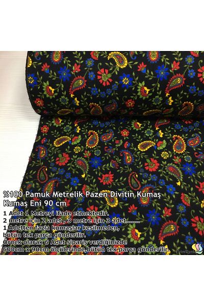 Renk Tekstil Divitin Flannel Meter Fabric - Φόρεμα - Σχέδιο Χόμπι - 100% Βαμβάκι
