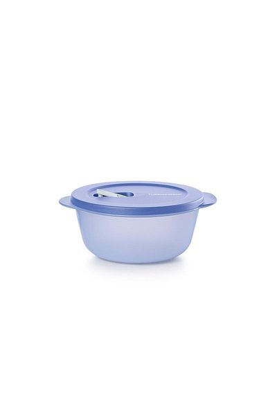 Tupperware Microwave Storage Container 1.3 Liter Blue Blackberry - Practical and Durable Design