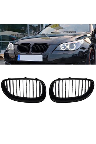 Autoform Bmw 5 Serisi E60/E61 Ön Panjur Mat Siyah Uyumlu