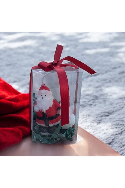 DK HOME Santa Claus Themed Decorative Candle - Christmas Candle - Christmas Cande