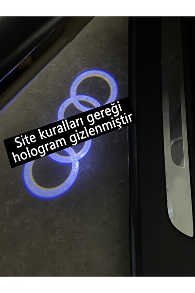 GCP German Car Parts Audi A6 Kapı Altı Logo Aydınlatma Karşılama Aksesuar LED