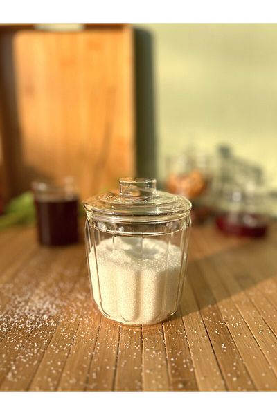 Luca Mia Breeze Glass Sugar Bowl