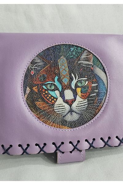 sielta Vegetable Vegan Leather Handmade Design Women Wallet