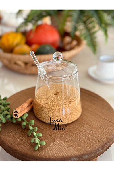 Luca Mia Breeze Cam Kaşıklı Şekerlik