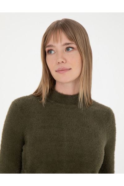 Pierre Cardin Khaki Crop Top Sweater 50276229-Vr238