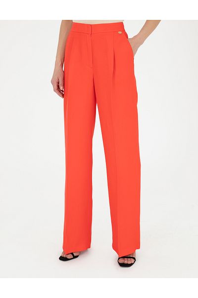 Pierre Cardin Pomegranate Flower Linen Blended Fabric Trousers 50282084-Vr239
