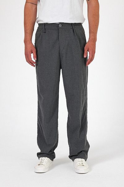 BayBayan Men's Sports and Casual Lycra High School College Fabric School Pants