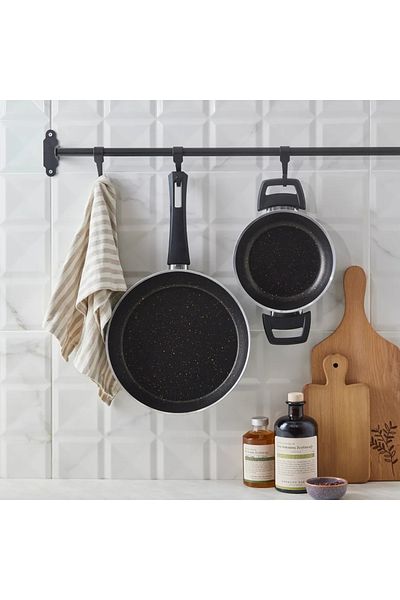 Karaca Biogranite, 2 Piece Pan Set, Induction, Blackgold