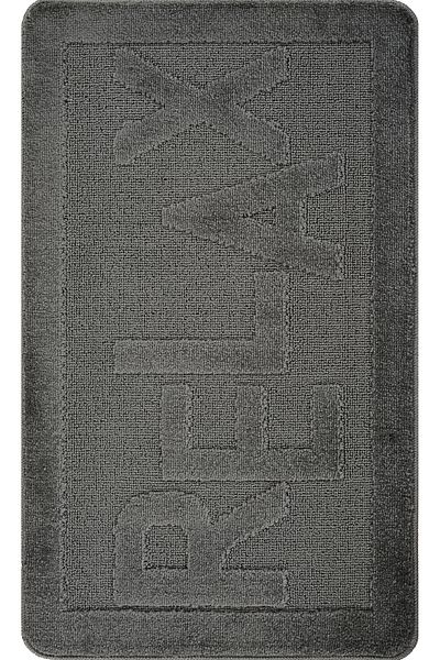 Konfor Halı Long-Lasting Soft Bath Mat with Natural Non-Slip Base - Water Absorbent and Washable 60X100