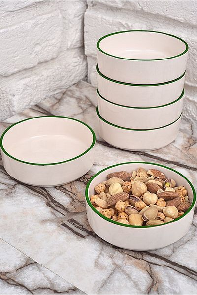 ŞURA MUTFAK Tokyo 10cm Set of 6 Snacks - Breakfast Bowl