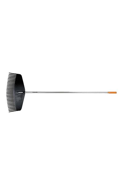 FiSKARS Aluminum and Fiberglass Cushioned Grip Leaf Rake 24inch