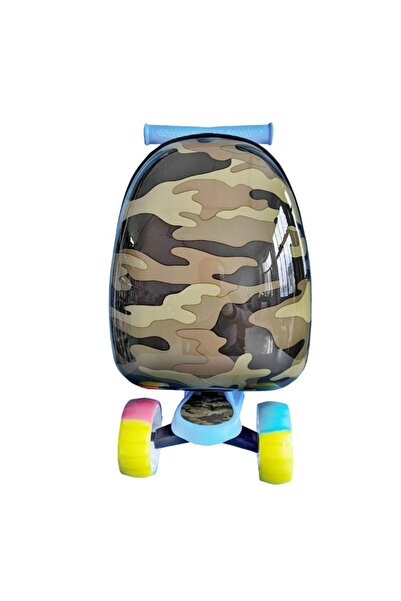 TUCCI سكوتر Lil Trooper Kids Lightup مزود بحقيبة صلبة