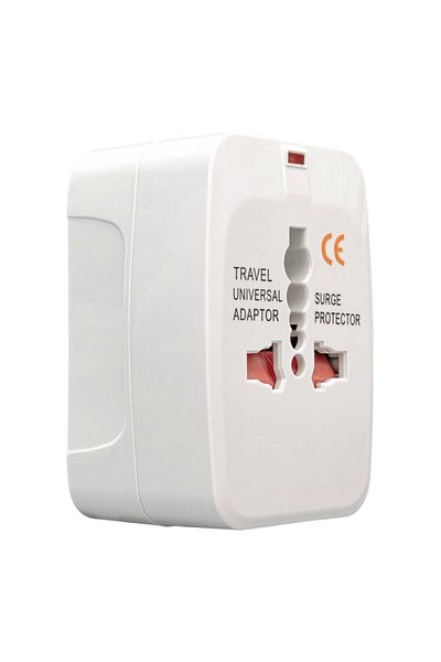 Axe Tools 6 Ampere Multi World Countries Electric Power Socket Converter to Travel Adapter Axe77-4Tt