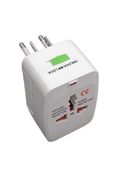Axe Tools 6 Ampere Multi World Countries Electric Power Socket Converter to Travel Adapter Axe77-4Tt