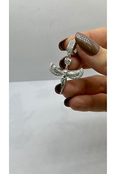 Selen’S Gümüş Kadın Çağla Şikel Ema Model Antik Mısır Tanrıçası İsis Figürlü ...