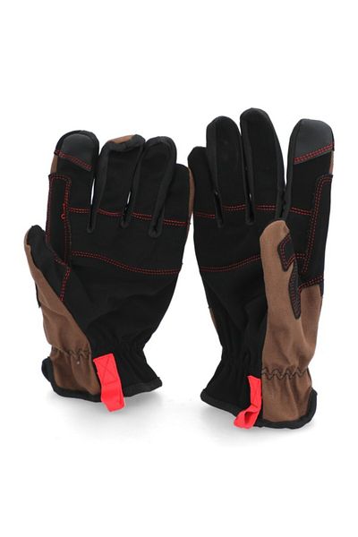 ACE Canvas Padded Synthetic Leather Gardening Gloves X-Large