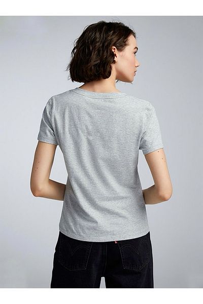 Superlife Γυναικείο μπλουζάκι Superlife με λαιμόκοψη Spr24tsk45