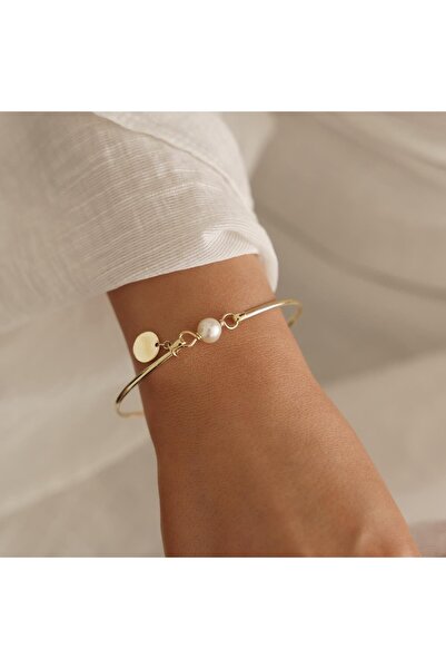 ALTINTAŞ KUYUMCULUK İncili Tel Altın Kelepçe