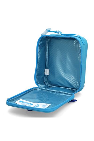 Smash 3D Shark Detail Zipper Closure Durable Lunch Bag