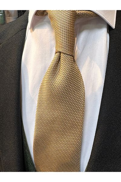 CROATE 100% Silk Knitwear Woven Tie