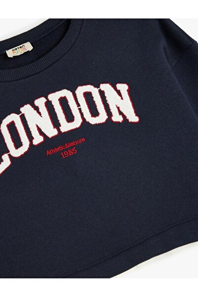 Koton Kız Çocuk Sweat 5wkg10166ak Lacivert