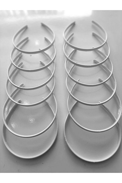 Hayalperest boncuk 12 Pieces Plastic Hair Crown