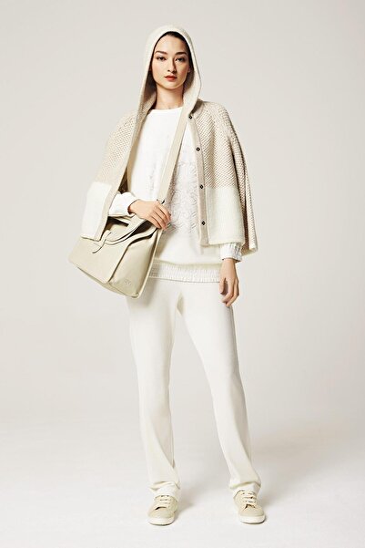 Escada Sport Bol Paça Şeritli Yün Ve Kaşmir Eşofman Altı