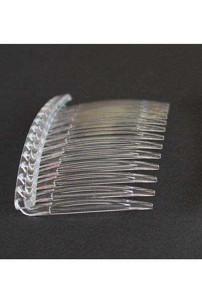 Hayalperest boncuk Transparent Comb - Veil Comb (10 Pieces)