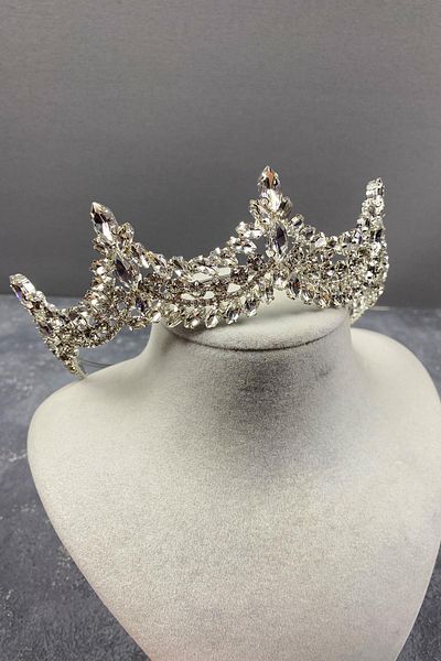 Hayalperest boncuk Venetian Jewelled Bridal Crown