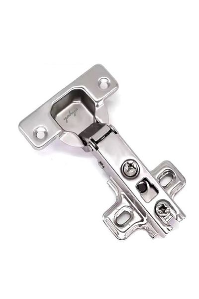 Yahya A Quality 60 Gram Flat Hinge |   Stainless for Cabinet Doors, Durable, Easy to Assemble