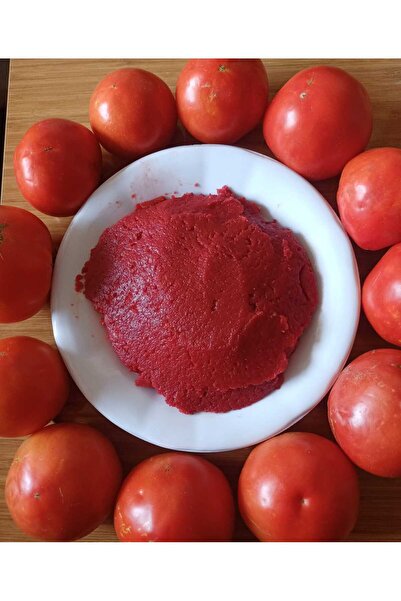 ÇAM SALAMURA Organik El Yapımı DOMATES Salçası (GÜNEŞTE KURUTULMUŞ DOMATES SA...