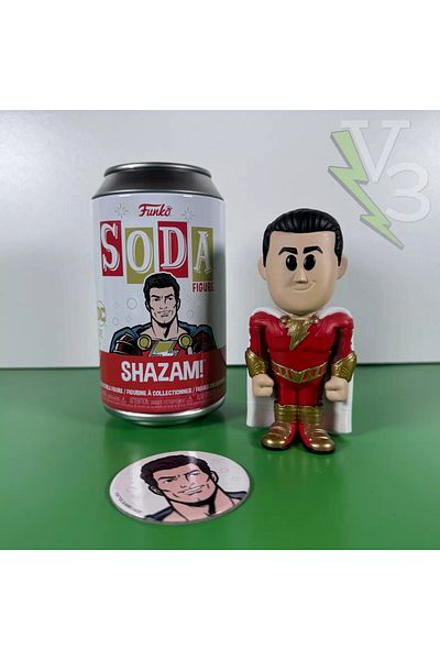 Funko تيار مستمر - شازام! الخوف من الآلهة، شازام! النسخة العادية (لا تشيس) صودا الفينيل