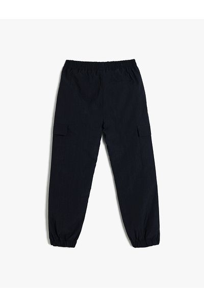 Koton Elastic Waist Pocket Detailed Jogger Trousers
