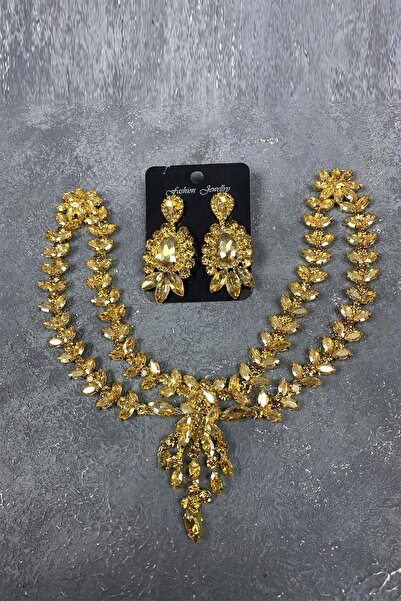 Limelia Set de accesorii și cercei pentru păr Henna pentru mireasă, model Sul...