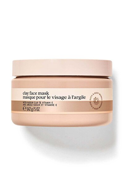Bath & Body Works قناع طيني للوجه يحتوي على طين الكاولين + طين البنتونيت + في...