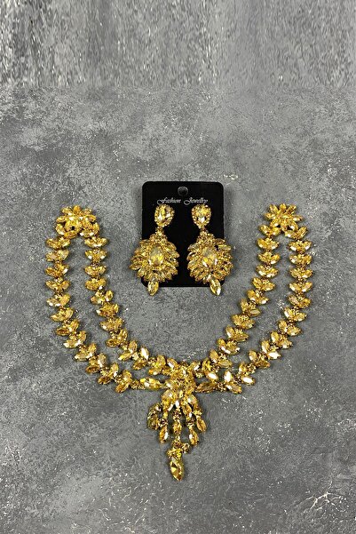 Limelia Set de accesorii și cercei pentru păr Henna pentru mireasă model Sultan