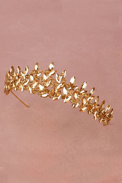 Hayalperest boncuk Coroana de Henna Mireasa cu Pietre de Cristal Coroana de Nunta Mireasa Personalizata pentru Femei Miere