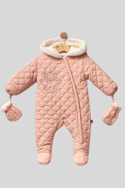 Babyline Aş Cold and Windproof Thick Astronaut for Baby Boys and Girls - Hooded and Waterproof