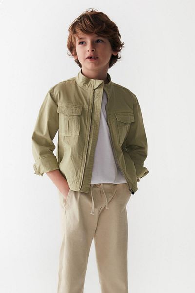 nk kids Момче 4-8 години Мъж Яке Сезонно Яке 46700 Зелено