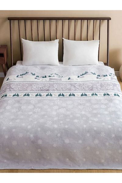 LC Waikiki Lcw Home Mixed Pattern Double Blanket 200X220 cm
