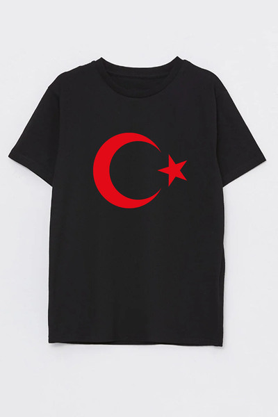 SVART WEAR Turska zastava Štampano dečija majica