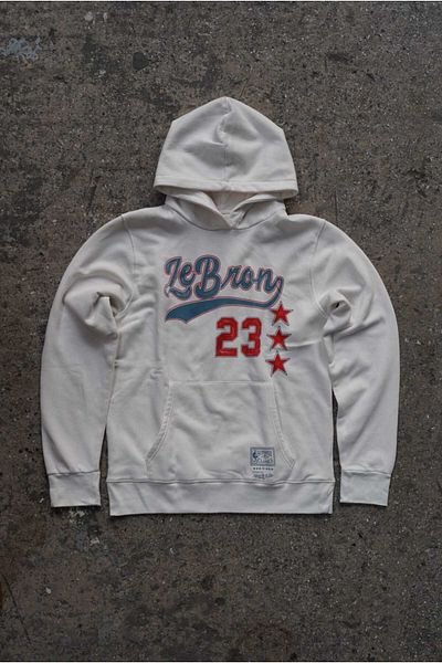 Superfly Lebron James Ecru 3 Thread Sweatshirt
