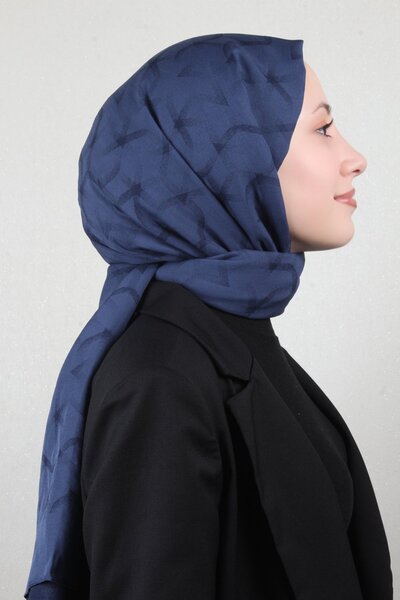 Aker Karma Şal 1040500-921 Lacivert