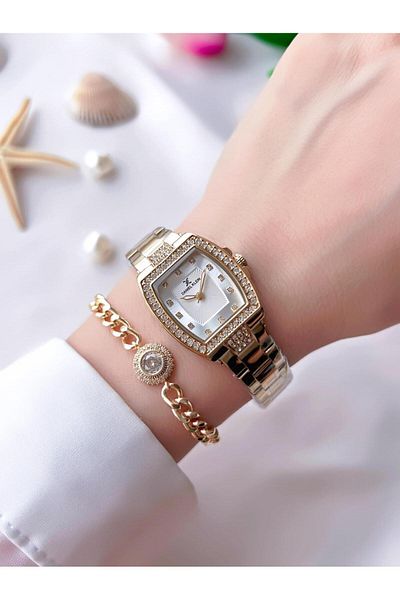 Daniel Klein Women's Watch and Bracelet with 30 Mt Water Resistant Steel Band - Bfg.10738.X2