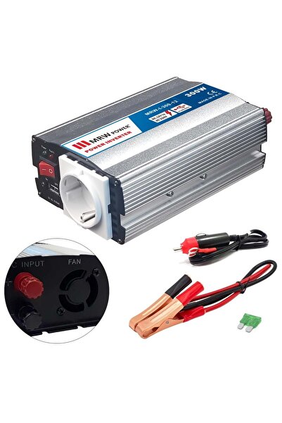 Genel Markalar Art002 X01 Inverter Modifiye Sinüs 12V 300W  Mrw-I-300-12 Bern...