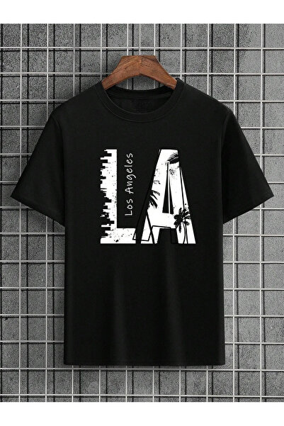 SVART WEAR تي شيرت للأطفال مطبوع عليه لوس أنجلوس