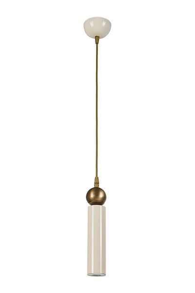 Bozyaka Aydınlatma Metal Ceiling Sparg - Double Color Cream & Tumbled Chandelier, Led Bulb Included
